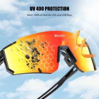 SCVCN Cycling Sunglasses Glasses Street Shades UV400 Bike Bicycle Hiking Camping Golf Sports Glasses for Men Women Baseball - details 10