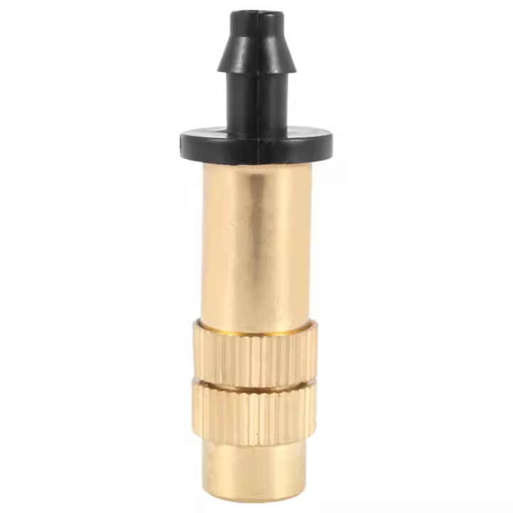 Boquilla de riego de cobre ajustable, cabezal de aspersor de niebla de agua, Mini accesorios de nebulización para invernadero, 30 Uds. - 1