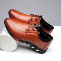 Zapatos de cuero para hombres de negocios, fondo informal, suave, antideslizante, transpirable, Primavera y otoño, nuevos - details 2