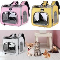 Transportadora plegable para mascotas, Bolsa transprabble portátil de malla, con ventilación, impermeable, para perros y Gatos, fácil de realizar - details 1