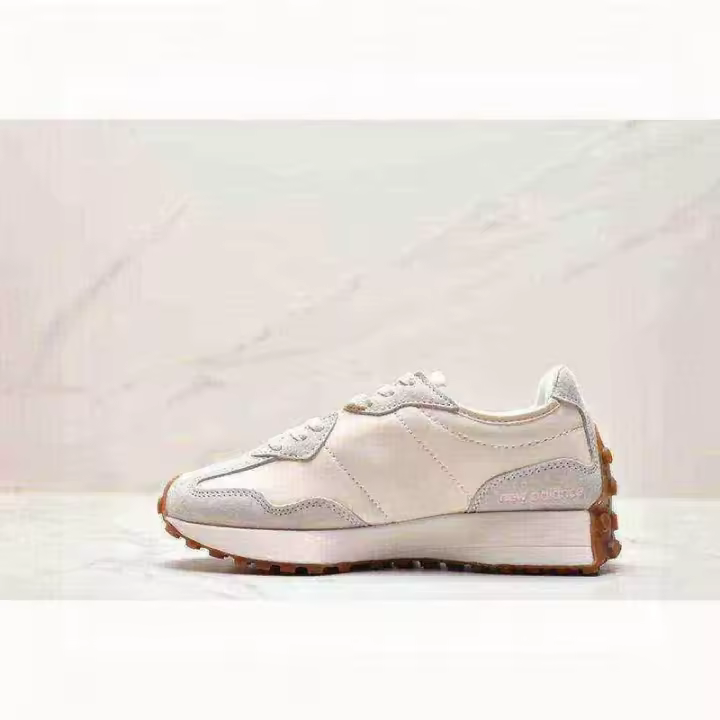 Leten 327AL serie zapatillas deportivas blanco gris rosa 327 para mujer, calzado de carrera, pegatinas de pared - 1