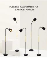 Modern Simple floor lamp Iron LED Standing Lamp Adjustable Lamp For Living Room Office Reading Bedroom Study Decor Lighting - details 3
