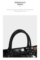 Bolso nuevo Bolso ligero de lujo premium para las axilas Bolso de mano Bolso bandolera de un hombro Bolso de cuero encerado para mujer - details 19