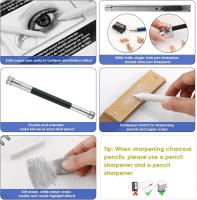 Kit de Dibujo Portátil Lápices de Boceto, Estuche de Viaje con Cremallera - details 5