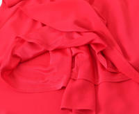 TRAFZA-vestido Midi ajustado con pliegues y cremallera para mujer, prenda sin mangas, Espalda descubierta, Tirantes ajustables, color liso, para fiesta de noche - details 7