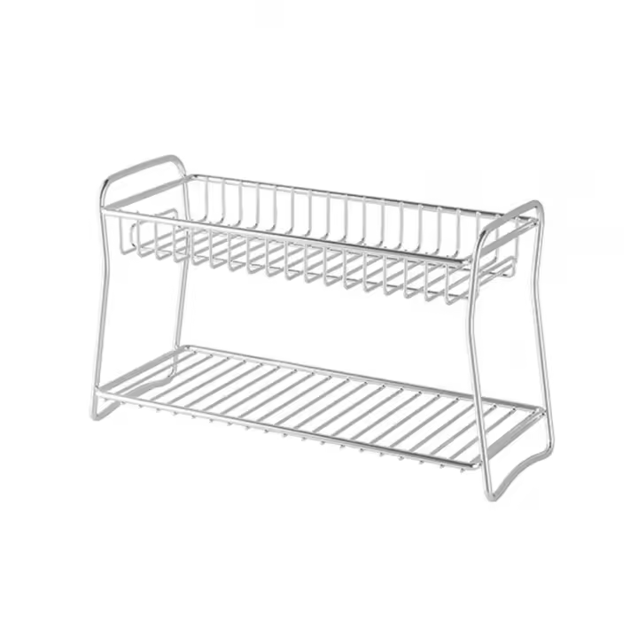 Estante de especias multifuncional que ahorra espacio, pies antideslizantes, estante de almacenamiento de cocina estable, organizador práctico de acero inoxidable - 1
