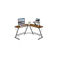Mesa de Ordenador con Estantería 112x50x82cm Escritorio con Cajon para Computadora Escritorio Oficina Despacho Moderno Negro - details 8