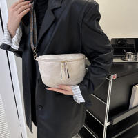 Bolso de Cintura de Cuero PU de Lujo Diseño Vintage de Color Sólido Bolso de Hombro de Moda para Primavera/Verano - details 4