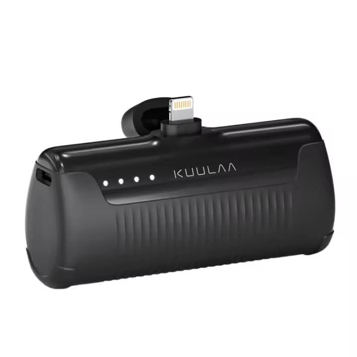 Compacto y portátil banco de energía de 4500 mAh 5V/2.4A de descarga rápida, indicador de energía, tres interfaces - 1