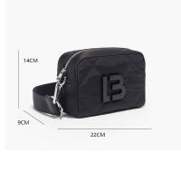 Bolso cuadrado pequeño negro español, bolso cruzado bordado para mujer, bolso de hombro ligero de moda, bolso pequeño - details 1