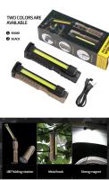 Linterna de Pila Recargable LED Portátil Luz de Trabajo Fuerte con Imán - details 12