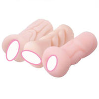 Masturbador Oral Vaginal y Anal para hombres, Juguetes sexuales, copa de avión, Vagina Real suave, coño de bolsillo, mamada - details 1