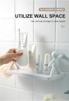 Estante de baño montado en la pared Organizador de cosméticos para el hogar - details 2