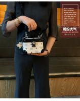 Bolso de Caja de Cuero Genuino de Marca de Hong Kong para Mujeres2025Nuevo Estilo de Bolso Cruzado de Un Solo Hombro de Alta Gama - details 8