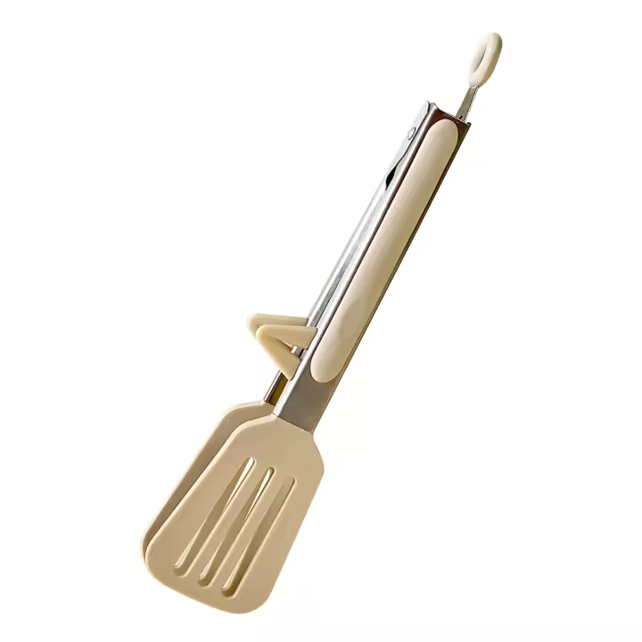 Pinzas de silicona de Maple inoxidable para alimentos, caliza antiadherente de fácil pieza para Ensalada y barbacoa - 1