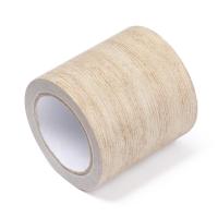 Cinta adhesiva de reparación de grano de madera realista, pegatina de línea de rodapié para renovación de muebles de piso, decoración del hogar, 5M por rollo - details 12