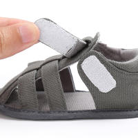 Sandalias De Verano Para Bebé Niño Casual Antideslizantes Cuero Suela De Goma Tallas Para Niños De 3 a 18 Meses - details 27