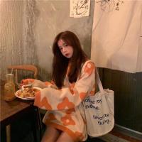 2024 ins nueva moda mujer suéteres invierno mujeres suéteres de flores sobre tamaño mujeres pullover suéteres - details 16