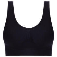 Sujetador deportivo de color sólido para mujer, top de fiesta, gimnasio, yoga, entrenamiento atlético, suave, acolchado - details 34