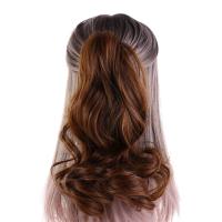 Aumento sintético del volumen del cabello, extensión de cabello, pinza de garra Natural, cola de caballo, cola de caballo ondulada corta, peluca de cola de caballo, peluca de media cola de caballo - details 1