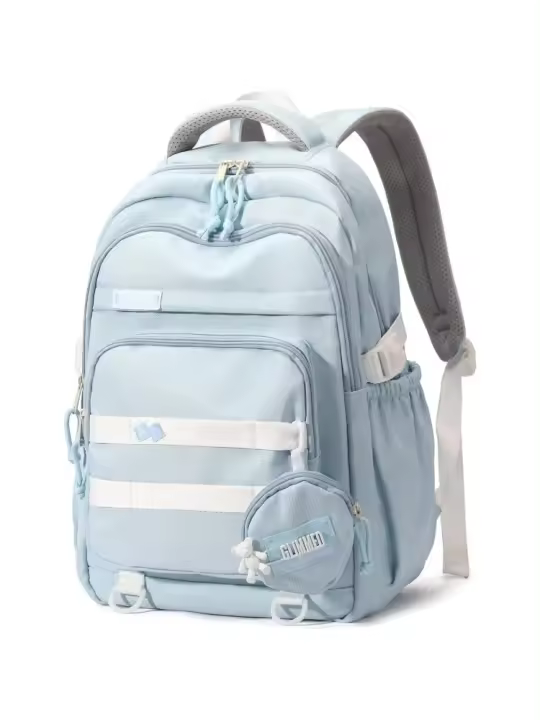 Mochila Escolar de Gran Capacidad Bolsa de Viaje Portátil para Niñas Adolescentes - 1