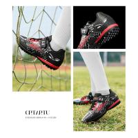 Zapatos de fútbol de marca para niños, botas de fútbol para niños, zapatos de fútbol TF, zapatos de entrenamiento antideslizantes transpirables para exteriores para adolescentes - details 19