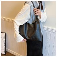 Bolso de Mano de Cuero Suave PU Ligero para Mujer Gran Capacidad, Estilo Informal de Viaje - details 8