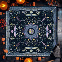 Mantel de Diosa Hecate Paño de Altar de Bruja para Lecturas de Tarot, Divinación, Ritual con Péndulo Cocina y Comedor - details 3