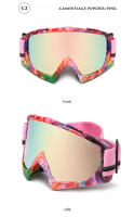 Gafas de esquí de una sola capa antivaho, gafas de Snowboard para nieve, gafas de moto de nieve, gafas de esquí para deportes al aire libre, nuevas - details 15