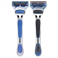 Cuchilla Turbo de cinco capas para afeitado masculino, accesorios de maquinilla de afeitar, herramientas de peluquero, barbería - details 0