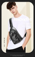 Pequeña mochila deportiva viaje de negocios bolsa de pecho de viaje Oxford tela impermeable hombro bolsa de mensajero - details 4