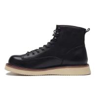 Botas de tobillo de diseñador para hombre, color marrón, alta calidad, moda, cuero genuino, plantilla de goma, estilo invierno - details 5