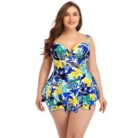 Nuevo conjunto de bikini elegante de talla grande, traje sexy para mujer, tres trajes de baño regordetes, natación de una pieza 2025 - details 9