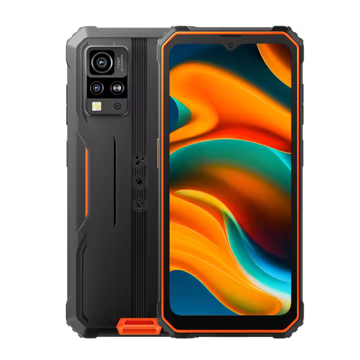 Teléfono Robusto Blackview BV4800 3GB+64GB IP68/IP69K 5180mAh 6.56'' Android13 Helio A22 Quad Core Cámara 13MP 4G OTG NFC Smartphone con Pantalla Táctil y Conexión USB Type-c - 1