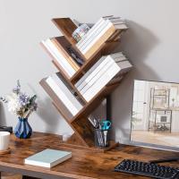 Estantería de Libros 9 Niveles, Estantes de Almacenamento, Forma de Árbol, Resistente y Duradera, Ahorro de Espacio, para CD, revistas, Libros, Sala de Estar, Blanco EWT08SJ01G1 - details 15