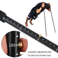 Bastones de Senderismo Plegables de Aluminio 7075 Ultraligero Diseño Profesional Premium para Correr en Camino y Trekking Ajustables y Antideslizantes Para Todas las Edades - details 4