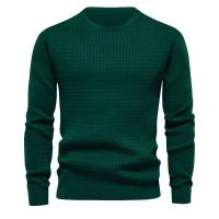 Nuevas sudaderas de cuello redondo para hombre, ropa de abrigo grande de Color sólido, camisetas para correr al aire libre de primavera - details 10