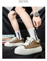 Zapatillas de Lona Negras para Hombres Primavera 2025 Estilo Casual Versátil para Estudiantes - details 7