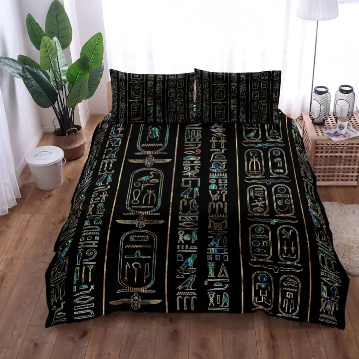 Juego de funda nórdica con escamas de sirena, juego de ropa de cama de tamaño individual, doble, tamaño King y Queen - 1