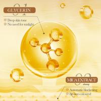 Crema bronceadora de bronce y protector solar SPF90, loción bronceadora corporal con brillo Natural y crema bloqueadora solar aislante UV, conjunto de cuidado de bronceado para cara y cuerpo - details 10
