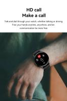 HK85-reloj inteligente para hombre y mujer, accesorio de pulsera resistente al agua IP67 con control del ritmo cardíaco, Pantalla AMOLED 1,43, seguimiento de actividad deportiva - details 9