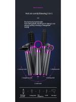 Secador de pelo 5 en 1 multifuncional Peine de aire caliente, rizador automático, peine de pelo liso, secador de pelo, herramienta de estilo de salón, secado rápido - details 2