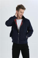 Chaqueta Bomber Retro clásica sólida europea para hombre, cortavientos, ropa de calle, abrigos de moda - details 6