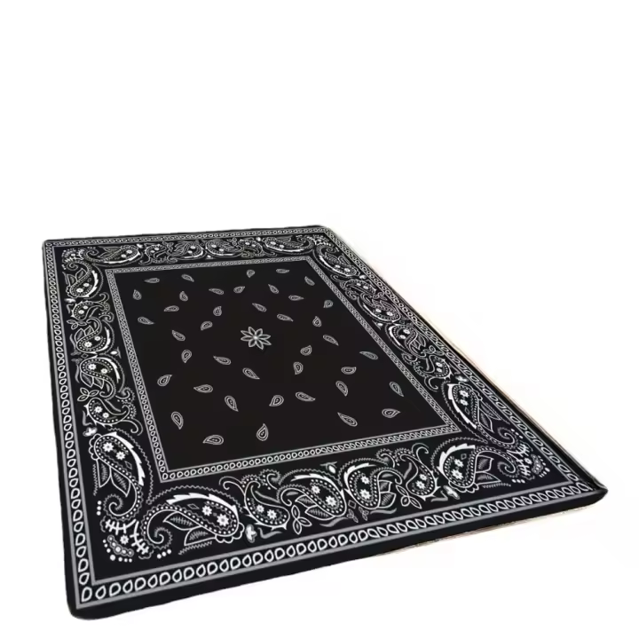 Alfombra Suave Moderna, Patrón Geométrico Vintage Antideslizante, Resistente A Las Manchas, Lavable A máquina, 1 unidad - 1