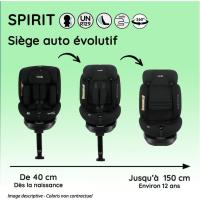 Giratoria de 360 grados °   (40-150 cm) - Silla de auto para niños de 0 a 36 kg - Fijaciones Isofix - desde el nacimiento hasta los 12 años - details 5