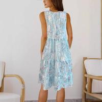 Vestido estampado informal para mujer, moda de verano - details 4