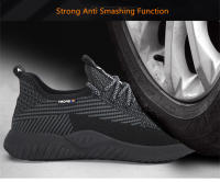 Zapatos de Seguridad Ligeros y Transpirables para Trabajo Zapatillas de Pisa Firme con Punta de Acero Anti-Deslizantes para Hombres - details 5