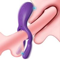 Vibrador Juguetes sexuales para adultos para pareja Vibradores de anillo vibratorio masculino 12 vibraciones Estimulador de clítoris del punto G 18+ - details 4