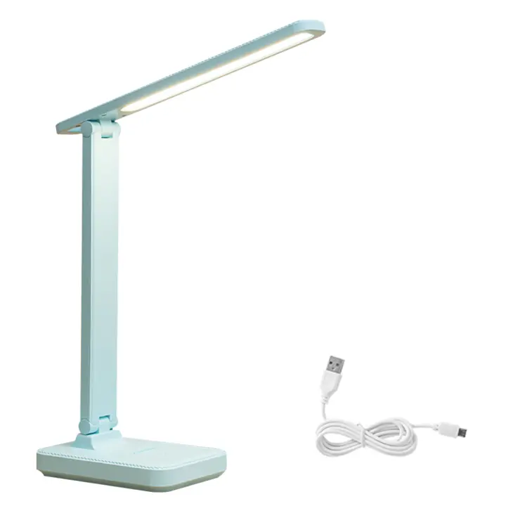 Lámpara de Mesa LED con Carga USB Luz de Lectura Sensible para la Oficina 3 Modos de Iluminación - 1