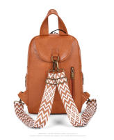 Mochila de PU para mujer, bolso de hombro de corta distancia para ordenador portátil de viaje, mochila de compras para senderismo al aire libre, mochila escolar grande a la moda para adolescentes - details 15